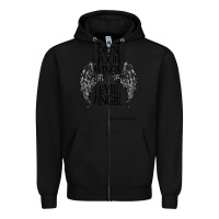 Black BREAKING BENJAMIN Zipper Hoodie - InspiraDesign