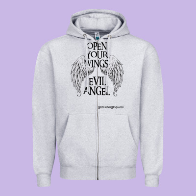 Breaking Benjamin Zipper Hoodie Designed By Inspiradesign