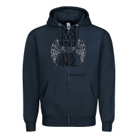 Navy BREAKING BENJAMIN Zipper Hoodie - InspiraDesign