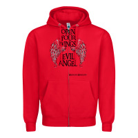 Red BREAKING BENJAMIN Zipper Hoodie - InspiraDesign