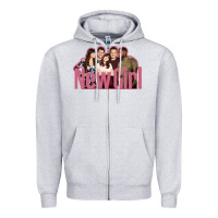 Heather Grey new girl tv series Zipper Hoodie - InspiraDesign