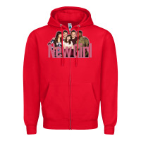 New Girl Tv Series Zipper Hoodie | Teevron