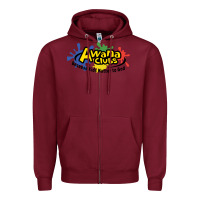 Burgundy vintage awana clubs Zipper Hoodie - InspiraDesign