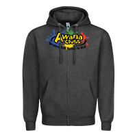Charcoal Heather vintage awana clubs Zipper Hoodie - InspiraDesign