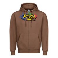 Chestnut vintage awana clubs Zipper Hoodie - InspiraDesign