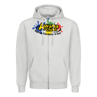 Dove Grey vintage awana clubs Zipper Hoodie - InspiraDesign