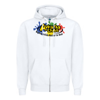White vintage awana clubs Zipper Hoodie - InspiraDesign