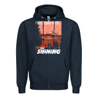 Navy the shining overlook ad t shirt Zipper Hoodie - InspiraDesign