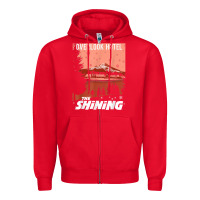 Red the shining overlook ad t shirt Zipper Hoodie - InspiraDesign