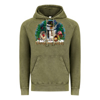 Vintage Olive christmas vibes Vintage Hoodie - CowGirlArtShop
