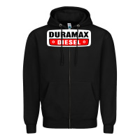 Black duramax diesel Zipper Hoodie - InspiraDesign
