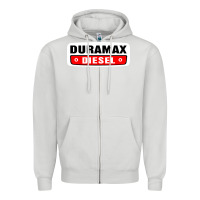 Dove Grey duramax diesel Zipper Hoodie - InspiraDesign