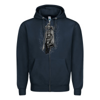 Navy hunt showdown traitor's moon sweatshirt Zipper Hoodie - InspiraDesign