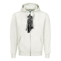 Oatmeal Heather hunt showdown traitor's moon sweatshirt Zipper Hoodie - InspiraDesign