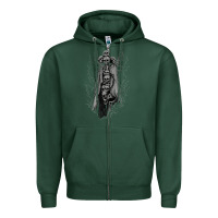 Sports Green hunt showdown traitor's moon sweatshirt Zipper Hoodie - InspiraDesign