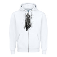 White hunt showdown traitor's moon sweatshirt Zipper Hoodie - InspiraDesign