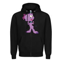 Black Widget the World Watcher gift Zipper Hoodie - trangStudio