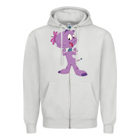 Dove Grey Widget the World Watcher gift Zipper Hoodie - trangStudio