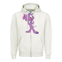 Oatmeal Heather Widget the World Watcher gift Zipper Hoodie - trangStudio