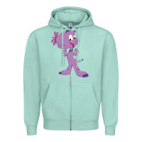Seafoam Widget the World Watcher gift Zipper Hoodie - trangStudio