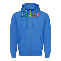 True Royal Jerrys Designer Bears Zipper Hoodie - InspiraDesign