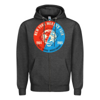 Charcoal Heather New York World's Fair 196465 Zipper Hoodie - InspiraDesign