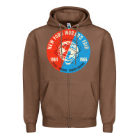 Chestnut New York World's Fair 196465 Zipper Hoodie - InspiraDesign