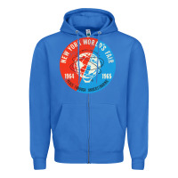 True Royal New York World's Fair 196465 Zipper Hoodie - InspiraDesign