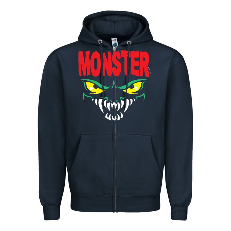 Monster Zipper Hoodie by InspiraDesign | Teevron