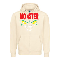 Sandshell monster Zipper Hoodie - InspiraDesign