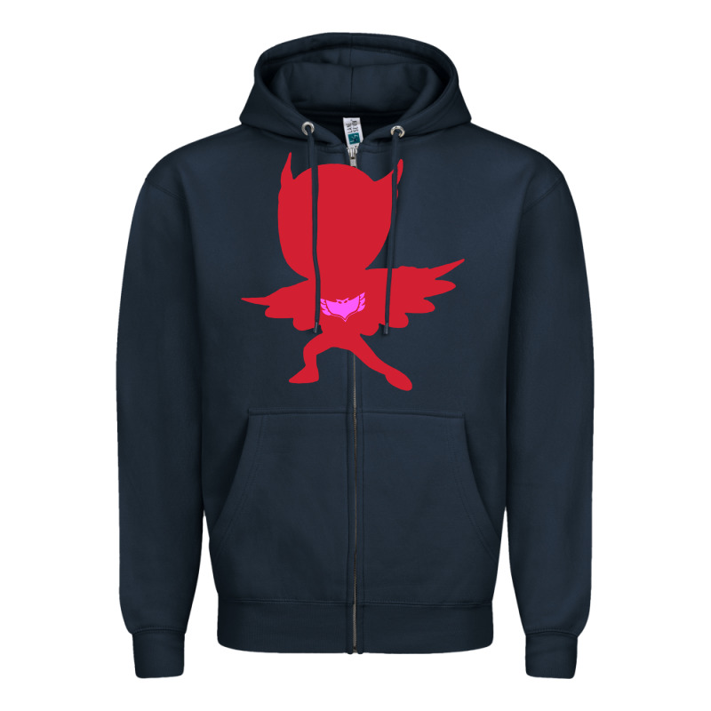 Owlette Illustration Zipper Hoodie by InspiraDesign | Teevron