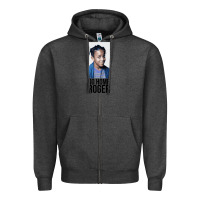 Charcoal Heather Sister Sister - Go Home Roger Zipper Hoodie - InspiraDesign