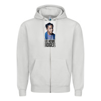 Dove Grey Sister Sister - Go Home Roger Zipper Hoodie - InspiraDesign