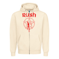 Sandshell vintage starman Zipper Hoodie - InspiraDesign