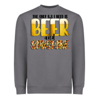 Storm The Only c B s I NeedIs Beer And Sunshine Heavyweight Sweatshirt - CowhideDigitalArt