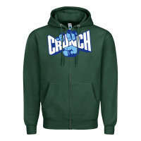 Sports Green the crunch fitness Zipper Hoodie - InspiraDesign