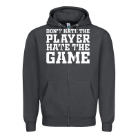 Smoke Don't Hate The Player Hate The Game Zipper Hoodie - InspiraDesign