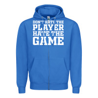 True Royal Don't Hate The Player Hate The Game Zipper Hoodie - InspiraDesign
