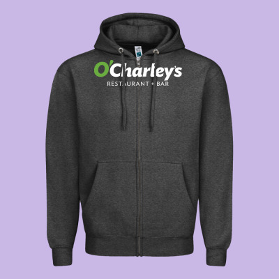 O'charley's Resto And Bar Zipper Hoodie Designed By Inspiradesign
