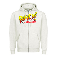 Oatmeal Heather Ronda Rousey Merch Rowdy Ronda Rousey Shirt Zipper Hoodie - InspiraDesign