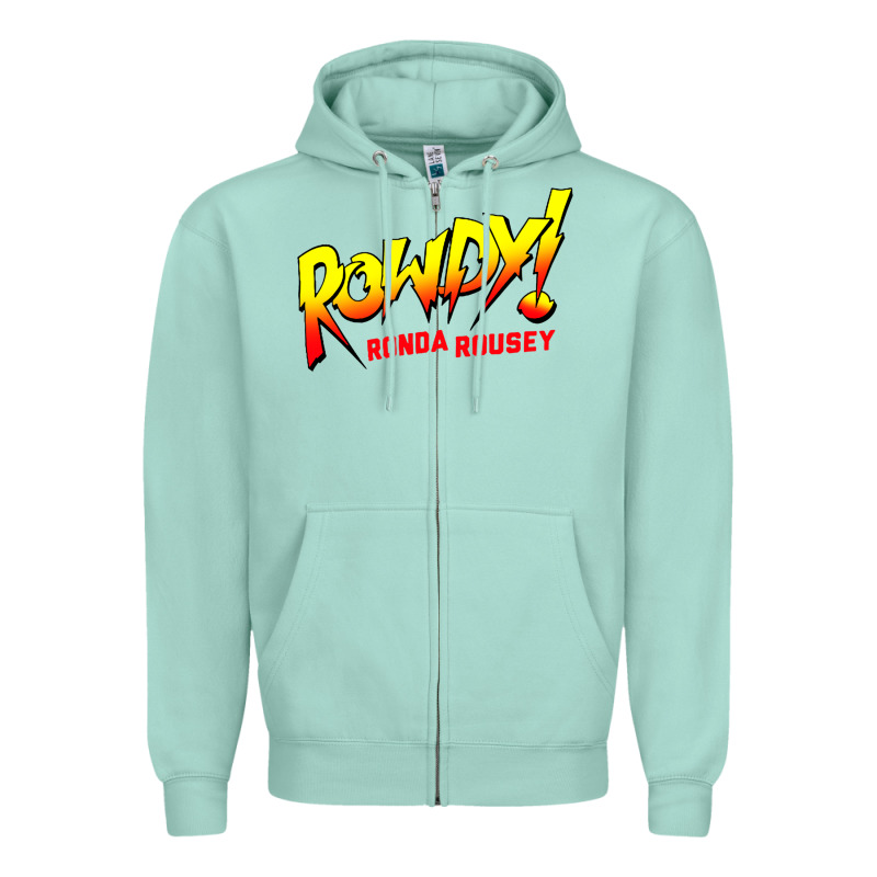 Ronda Rousey Merch Rowdy Ronda Rousey Shirt Zipper Hoodie by InspiraDesign | Teevron