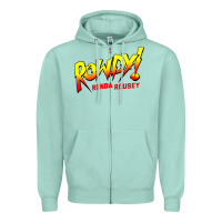 Seafoam Ronda Rousey Merch Rowdy Ronda Rousey Shirt Zipper Hoodie - InspiraDesign