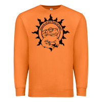 Carrot Authentic Church Of The Toad Of Light Psychedlic Frog Licking (Distres Premium Sweatshirt - DesignPulse