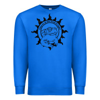 True Royal Authentic Church Of The Toad Of Light Psychedlic Frog Licking (Distres Premium Sweatshirt - DesignPulse