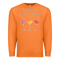 Carrot At My Age I need Glasses Premium Sweatshirt - DesignPulse
