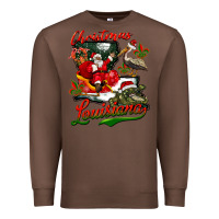 Chestnut louisiana christmas with  afro santa Premium Sweatshirt - BarkalooDesign