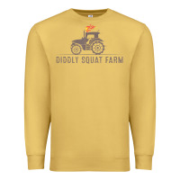 Antique Gold diddly farm for men and women Premium Sweatshirt - DesignPulse