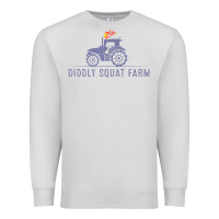 Dove Grey diddly farm for men and women Premium Sweatshirt - DesignPulse