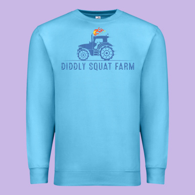Diddly Farm For Men And Women Premium Sweatshirt Designed By Designpulse