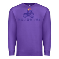 Purple diddly farm for men and women Premium Sweatshirt - DesignPulse